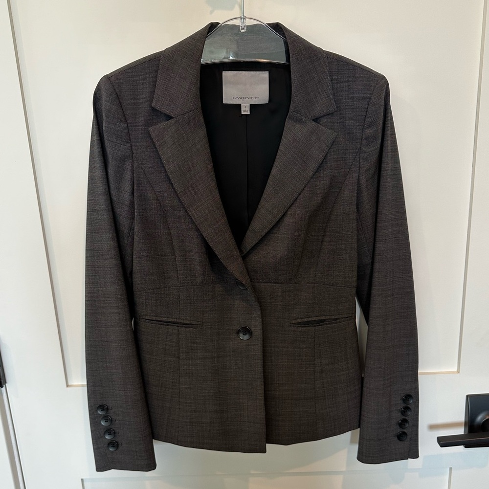 Classiques Entier gray blazer